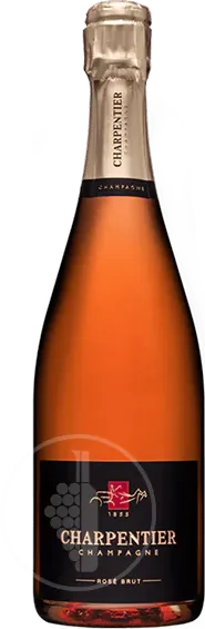 vue du vin Maison Charpentier Rosé Brut