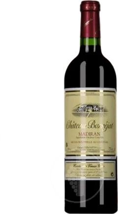 photo du vin Château Barréjat Cuvée Vieux Ceps Madiran Rouge