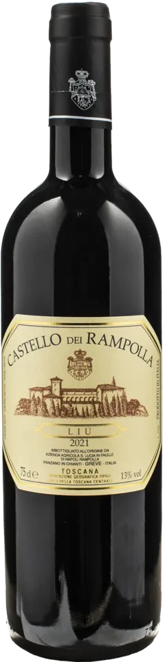 vue du vin Vigna d’Alceo Vino da Tavola Castello Dei Rampolla