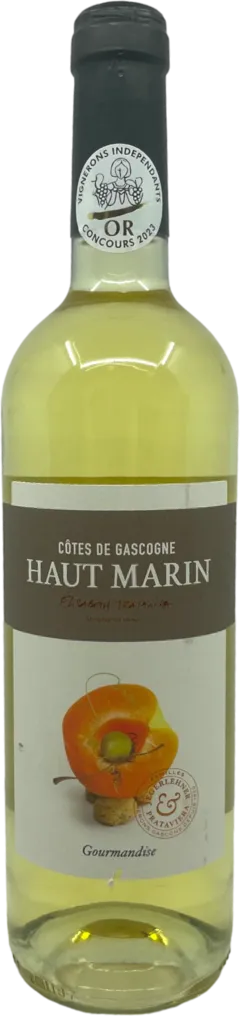 illustration du vin Côtes de Gascogne Domaine Haut Marin Gourmandise