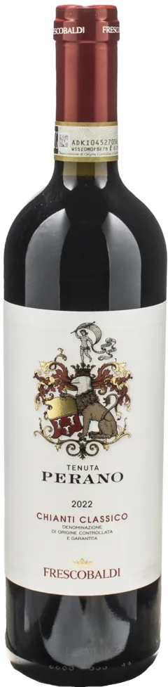 vue du vin Tenuta Perano Docg Chianti Classico Rouge