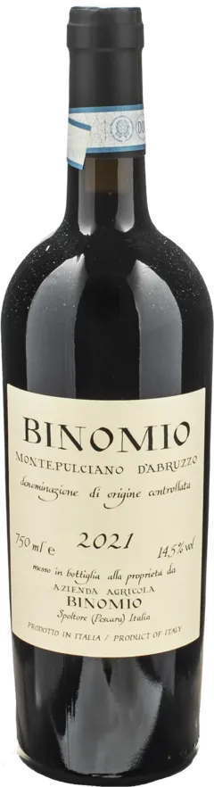 photo du vin Binomio Montepulciano d’Abruzzo