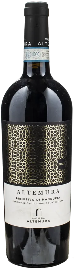 image du vin Masseria Altemura Primitivo di Manduria Altemura