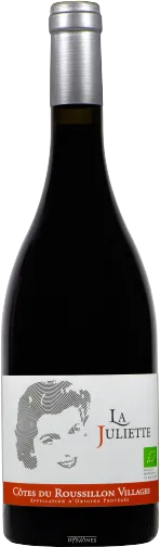 photo la Juliette Rouge 2019 Aop Côtes du Roussillon Villages la Juliette