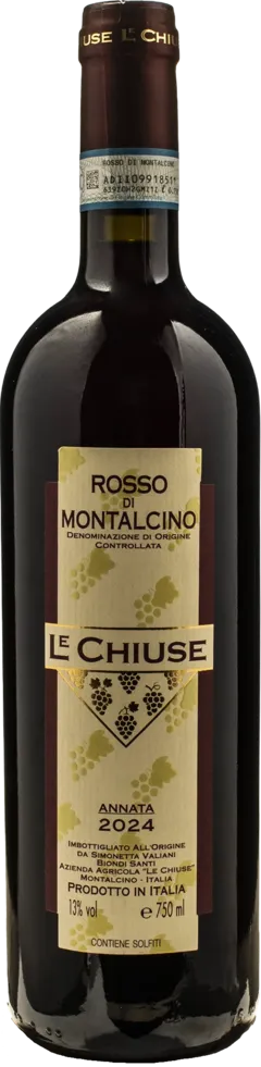 capture du vin Rosso di Montalcino Doc le Chiuse