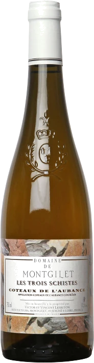 photo les Trois Schistes 2020 Domaine Montgilet Aop Côteaux de l’Aubance