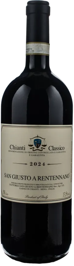 photo du vin Chianti Classico Docg San Giusto a Rentennano Famille Martini di Cigala