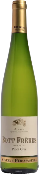 photo Pinot Gris Réserve Personnelle 2018 Bott Frères Aoc Alsace
