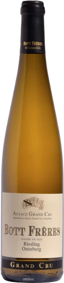 photo Riesling Grand Cru Osterberg 2018 Bott Frères Aoc Alsace Grand Cru