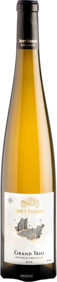 photo Riesling Grand Trio 2017 Bott Frères Aoc Alsace