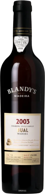 photo Colheita Bual 2003 Blandys Doc Madeira