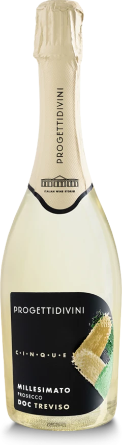 photo Progettidivini 5 Brut Cantina Progettidivini Prosecco Doc Treviso