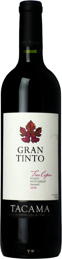 photo Gran Tinto Tres Cepas 2018 Tacama Vallée d’Ica Pérou