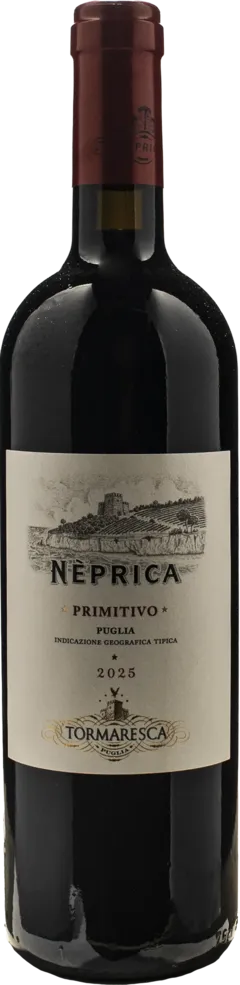illustration du vin Puglia Primitivo Igt Neprica Tormaresca