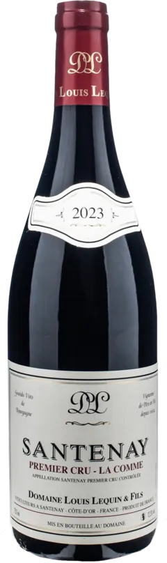 photo du vin Santenay 1er Cru la Comme