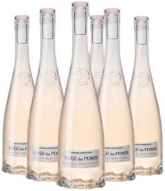 vue du vin Cote des Roses Vin Rosé Sec Lot