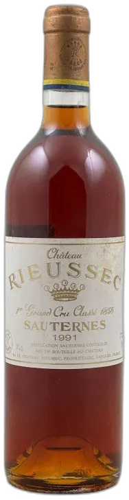 vue du vin Château Rieussec