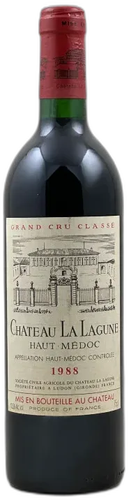 vue du vin Château la Lagune