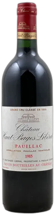 photo du vin Château Haut-Bages Libéral