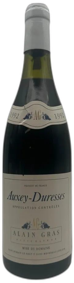 photo du vin Auxey-Duresses "les Très Vieilles Vignes" Domaine Alain Gras