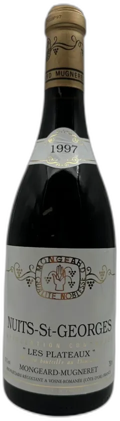 image du vin Domaine Mongeard-Mugneret "les Plateaux" Nuits-Saint-Georges Rouge