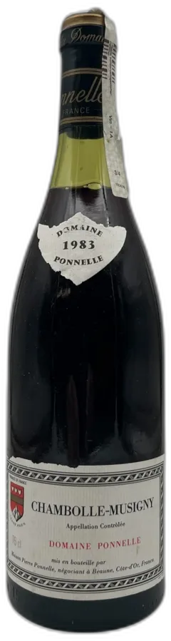 capture du vin Chambolle-Musigny Domaine Ponnelle