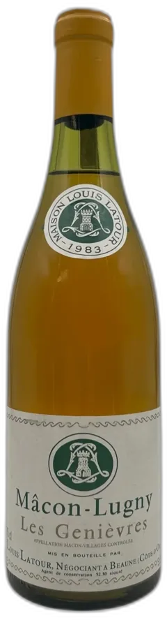 vue du vin Mâcon-Lugny de Louis Latour
