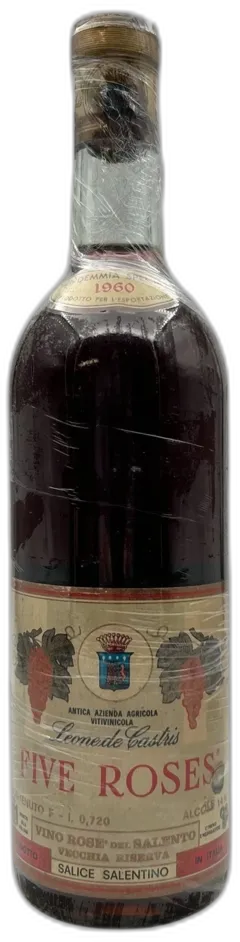 image du vin Salice Salentino Doc Brut "Five Roses Negroamaro Metodo Classico" Leone de Castris
