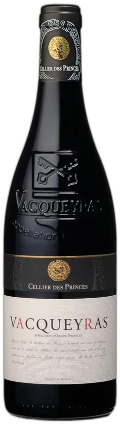 photo Vacqueyras Aoc Cellier des Princes 2022