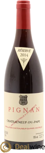 photo du vin Château Rayas