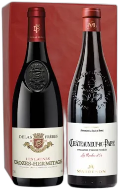 photo du vin Châteauneuf du Pape et Crozes-Hermitage