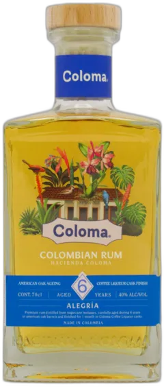 photo du vin Vieux Colombie Hacienda Coloma 6 Ans Alegria
