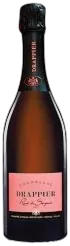 vue du vin Champagne Drappier Rosé de Saignée Rosé Drappier