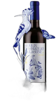 vue du vin Château la Lagune