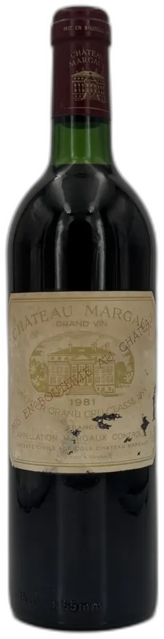 photo du vin Château Margaux Impériale
