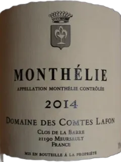 photo Monthélie 2014 Comtes Lafon Blanc