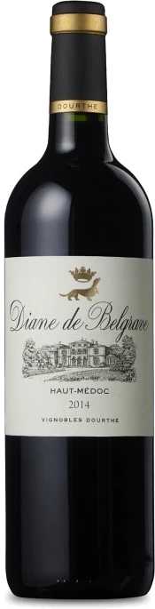 photo Diane de Belgrave 2nd Vin du Château Belgrave Aoc Haut-Médoc 2015