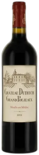 photo du vin Château Dutruch Grand Poujeaux Moulis en Médoc