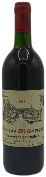 photo du vin Château Saint Georges Côte Pavie