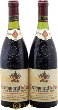 capture du vin Clos du Mont-Olivet