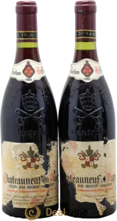 capture du vin Clos du Mont-Olivet