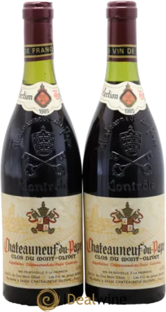 capture du vin Clos du Mont-Olivet