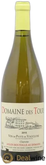 photo du vin Domaine des Tours Blanc
