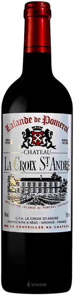 image du vin Château la Croix Saint André