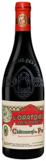 capture du vin Clos de l’Oratoire des Papes Châteauneuf du Pape Blanc