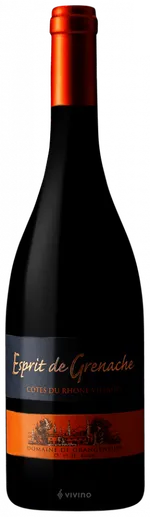 photo du vin Domaine de Grangeneuve Esprit de Grenache