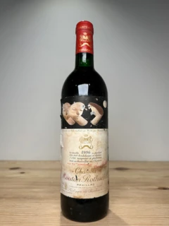 photo Chateau Mouton Rothschild Pauillac 1986