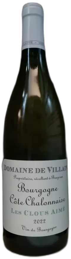 photo du vin de Villaine Bourgogne Côte Chalonnaise les Clous Aimé