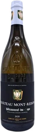 vue du vin Château Mont-Redon Châteauneuf du Pape Aop Blanc