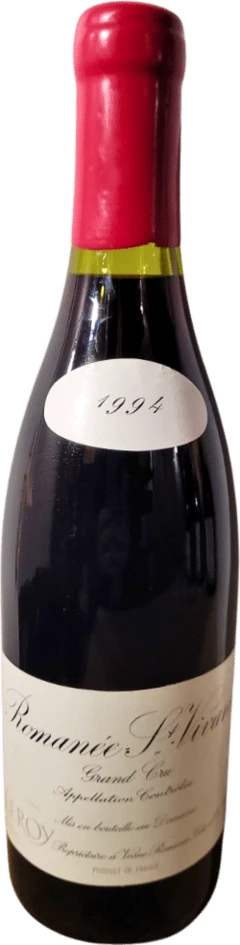 photo Domaine Leroy Romanée Saint Vivant 1994